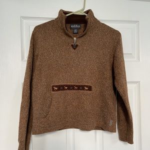 Woolrich quarter zip pullover- medium
